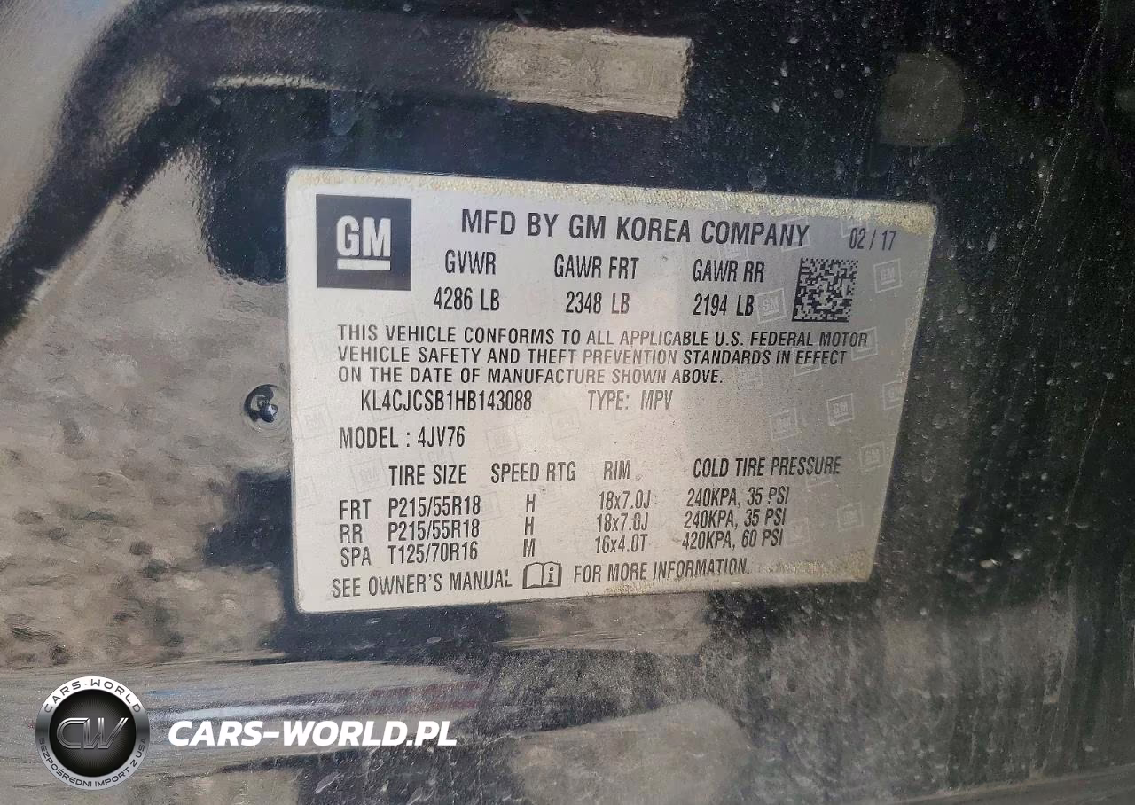 2017 Buick Encore Essence VIN:KL4CJCSB1HB143088 - 13
