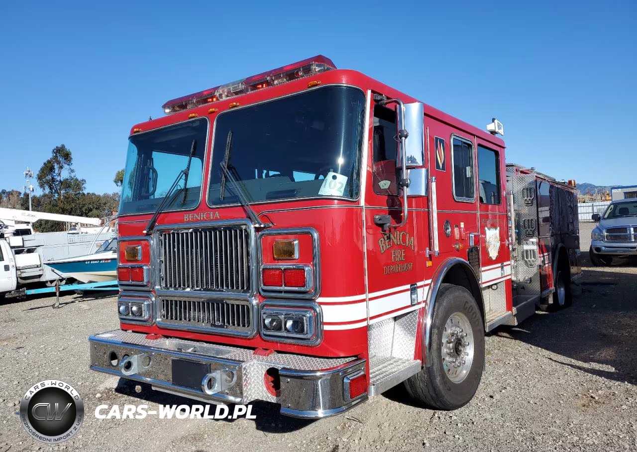 2008 Seagrave Pumper Fire Truck VIN:1F9ES28T28CST2008 - 2