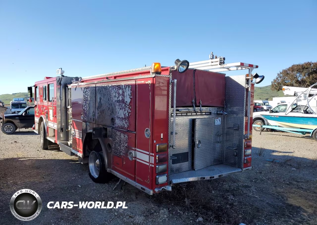 2008 Seagrave Pumper Fire Truck VIN:1F9ES28T28CST2008 - 3