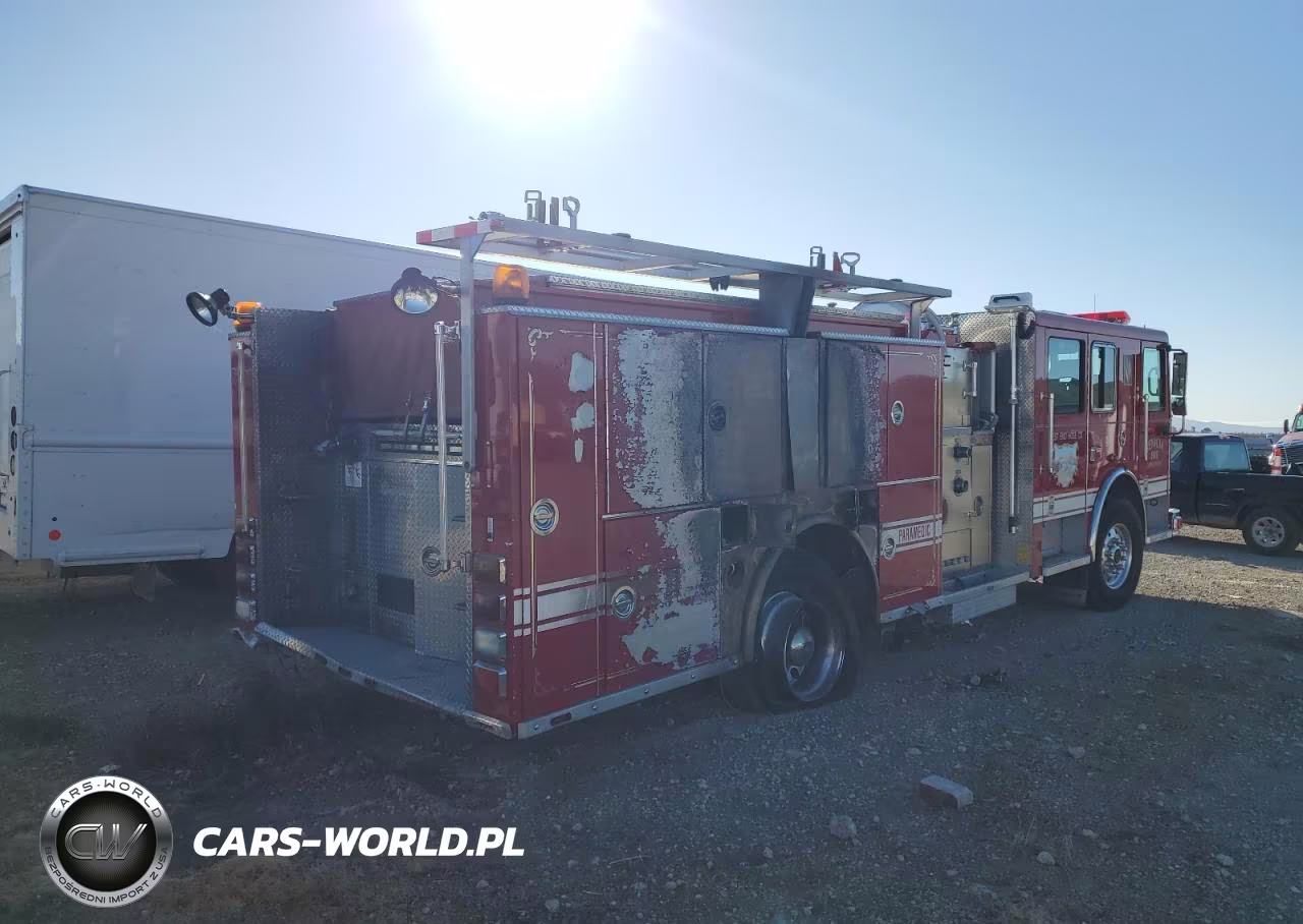 2008 Seagrave Pumper Fire Truck VIN:1F9ES28T28CST2008 - 4
