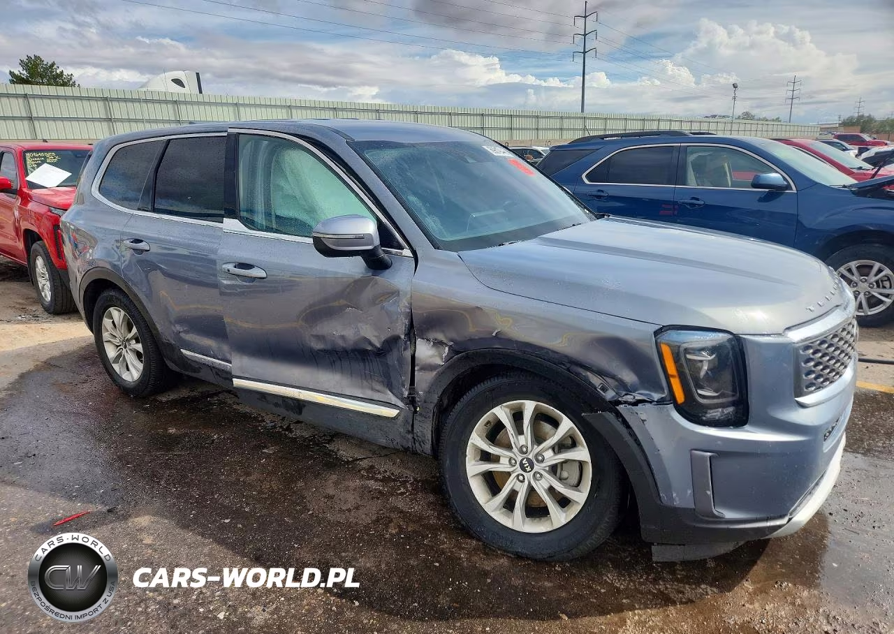 2020 Kia Telluride Lx VIN:5XYP24HC1LG044490 - 4