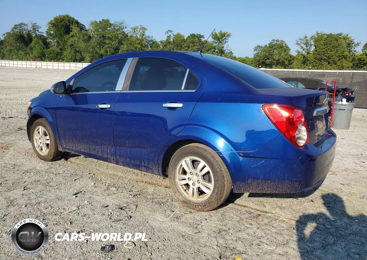 2013 Chevrolet Sonic Lt VIN:1G1JD5SH0D4215958 - 2
