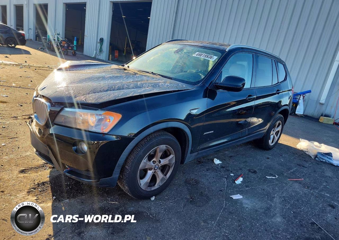 2012 BMW X3 xDrive28I VIN:5UXWX5C56CL727459 - 1