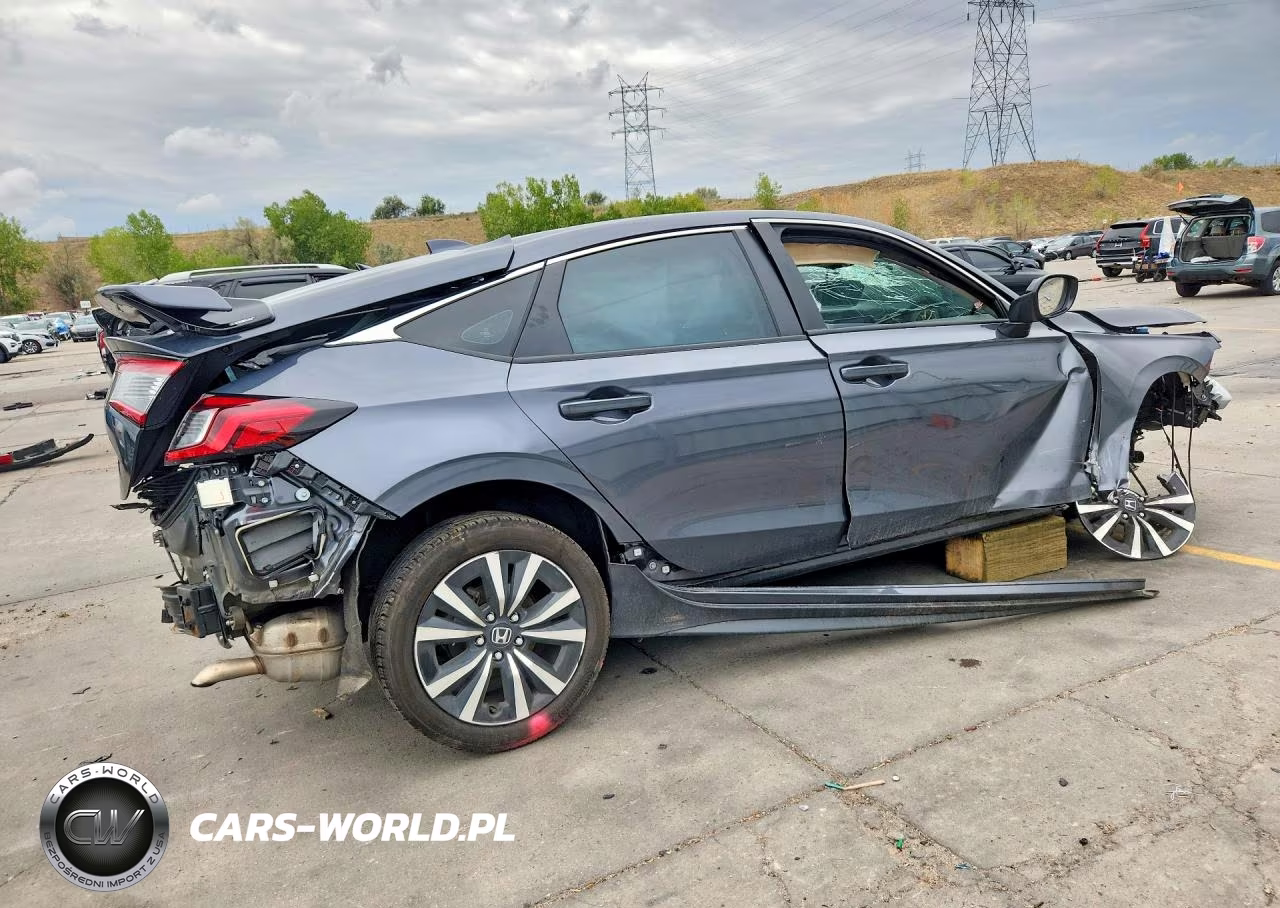 2024 Honda Civic Exl VIN:19XFL1H75RE000346 - 3
