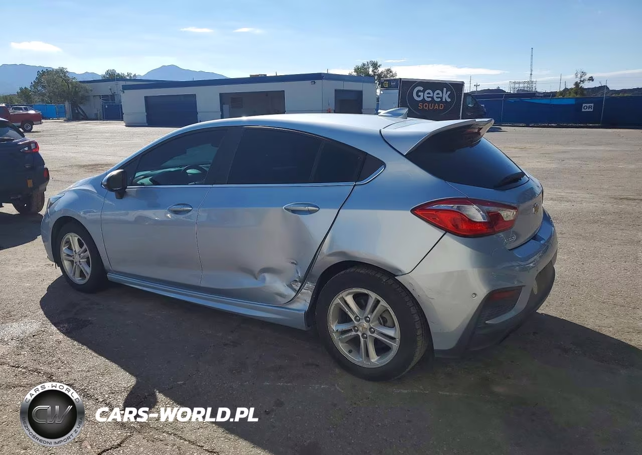 2017 Chevrolet Cruze Lt VIN:3G1BE6SM1HS544209 - 2