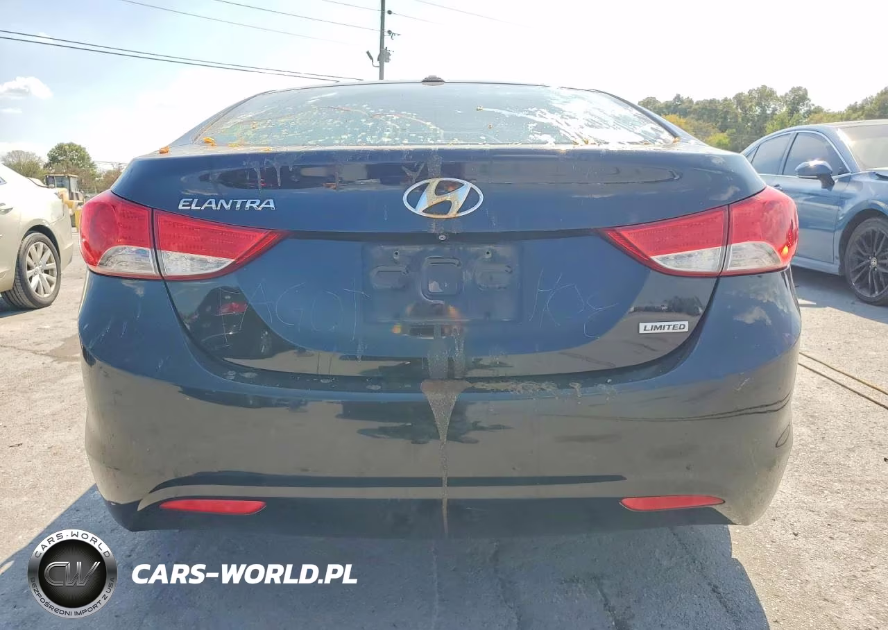 2012 Hyundai Elantra Limited VIN:5NPDH4AE8CH143040 - 6