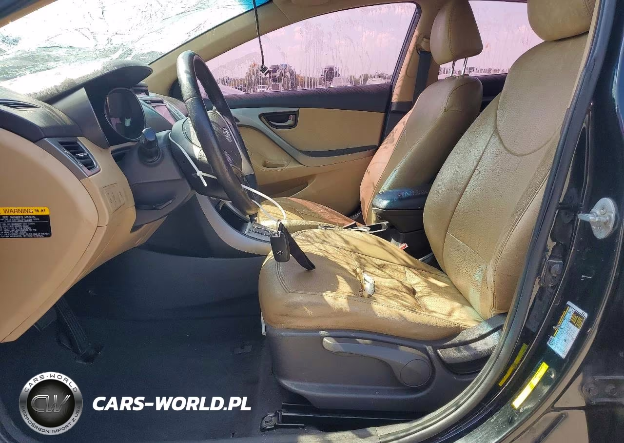 2012 Hyundai Elantra Limited VIN:5NPDH4AE8CH143040 - 7