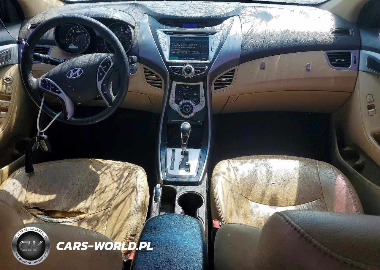 2012 Hyundai Elantra Limited VIN:5NPDH4AE8CH143040 - 8