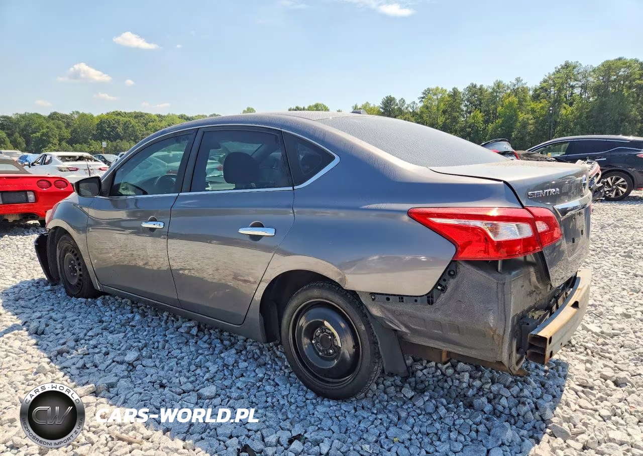 2016 Nissan Sentra Sv VIN:3N1AB7APXGL645337 - 2