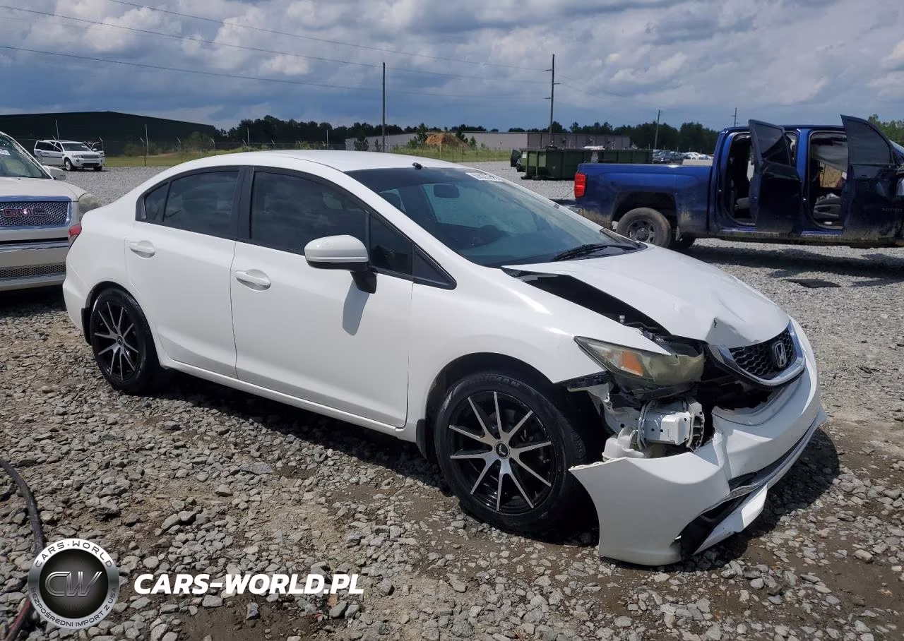 2014 Honda Civic Lx VIN:19XFB2F50EE066338 - 4