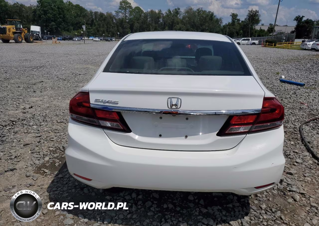 2014 Honda Civic Lx VIN:19XFB2F50EE066338 - 6