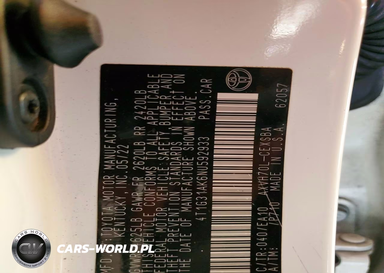 2022 Toyota Camry Hybrid Se VIN:4T1G31AK6NU592933 - 13