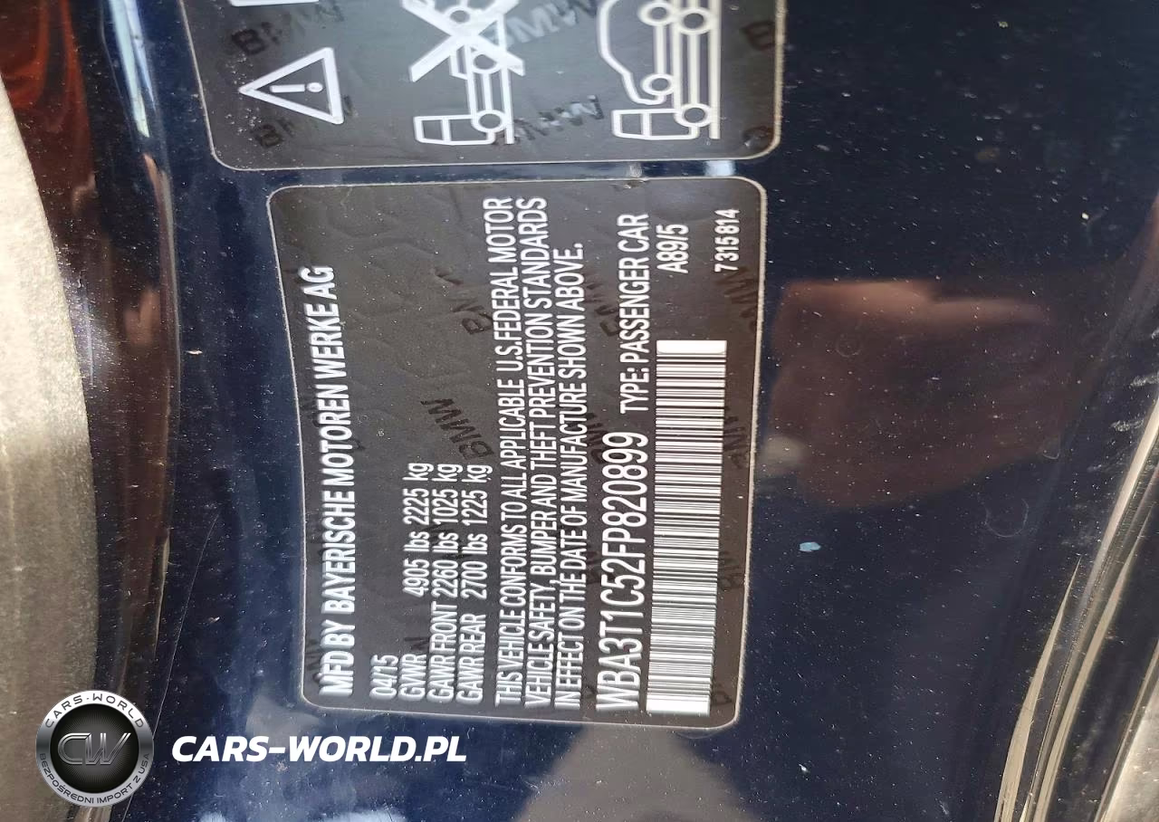 2015 BMW 428 Xi Sulev VIN:WBA3T1C52FP820899 - 12
