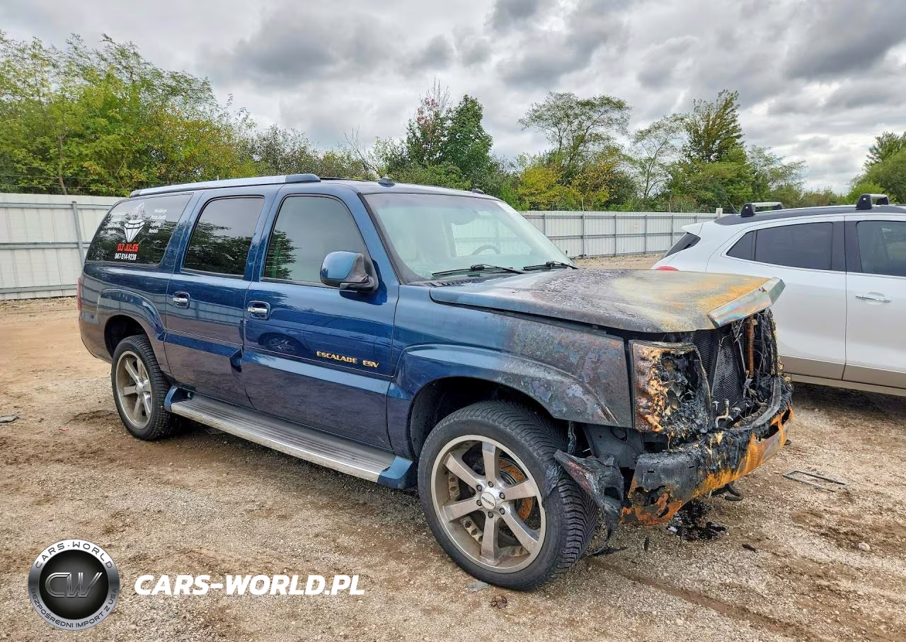 2005 Cadillac Escalade Esv VIN:3GYFK66N25G231392 - 4