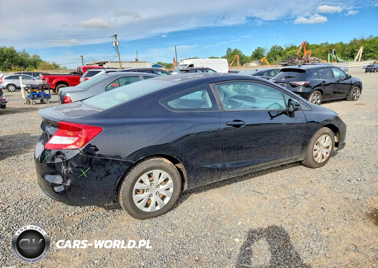 2012 Honda Civic Lx VIN:2HGFG3B57CH502831 - 3