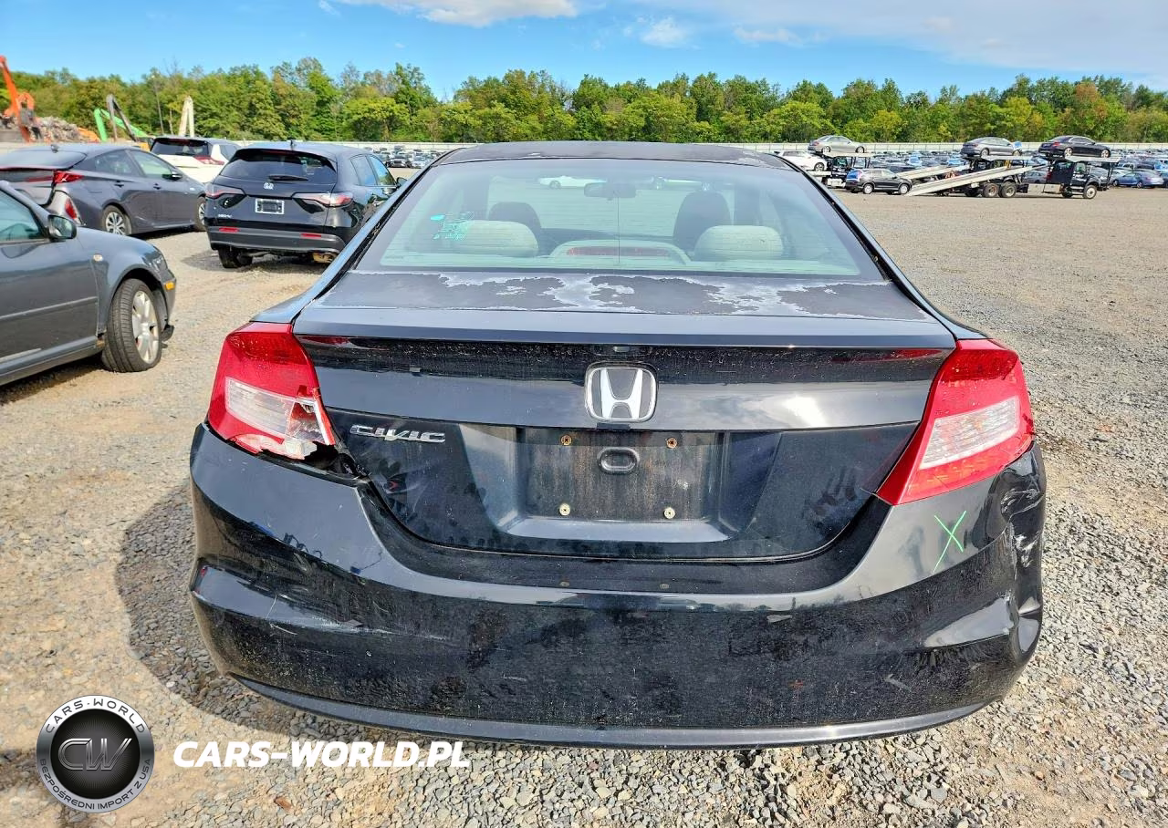 2012 Honda Civic Lx VIN:2HGFG3B57CH502831 - 6