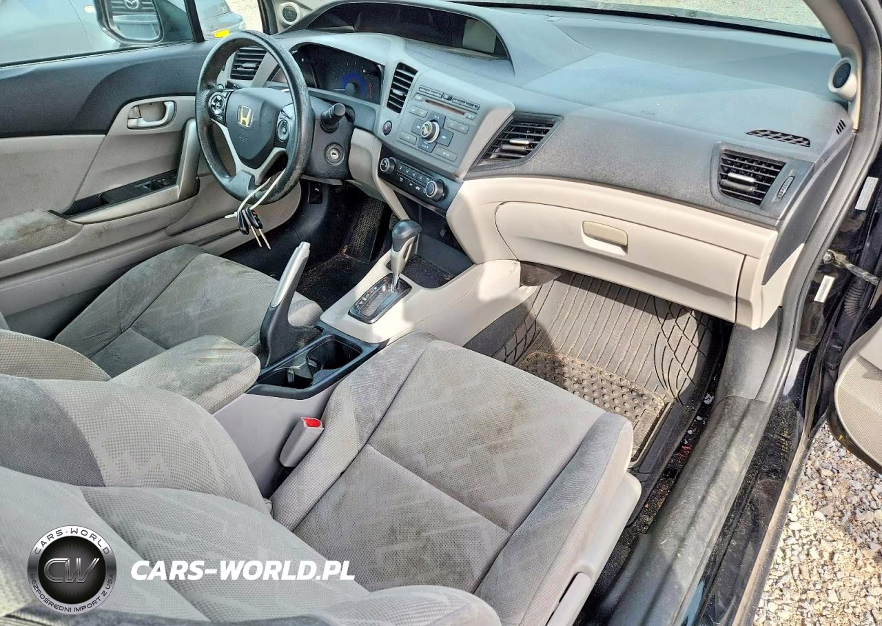 2012 Honda Civic Lx VIN:2HGFG3B57CH502831 - 8
