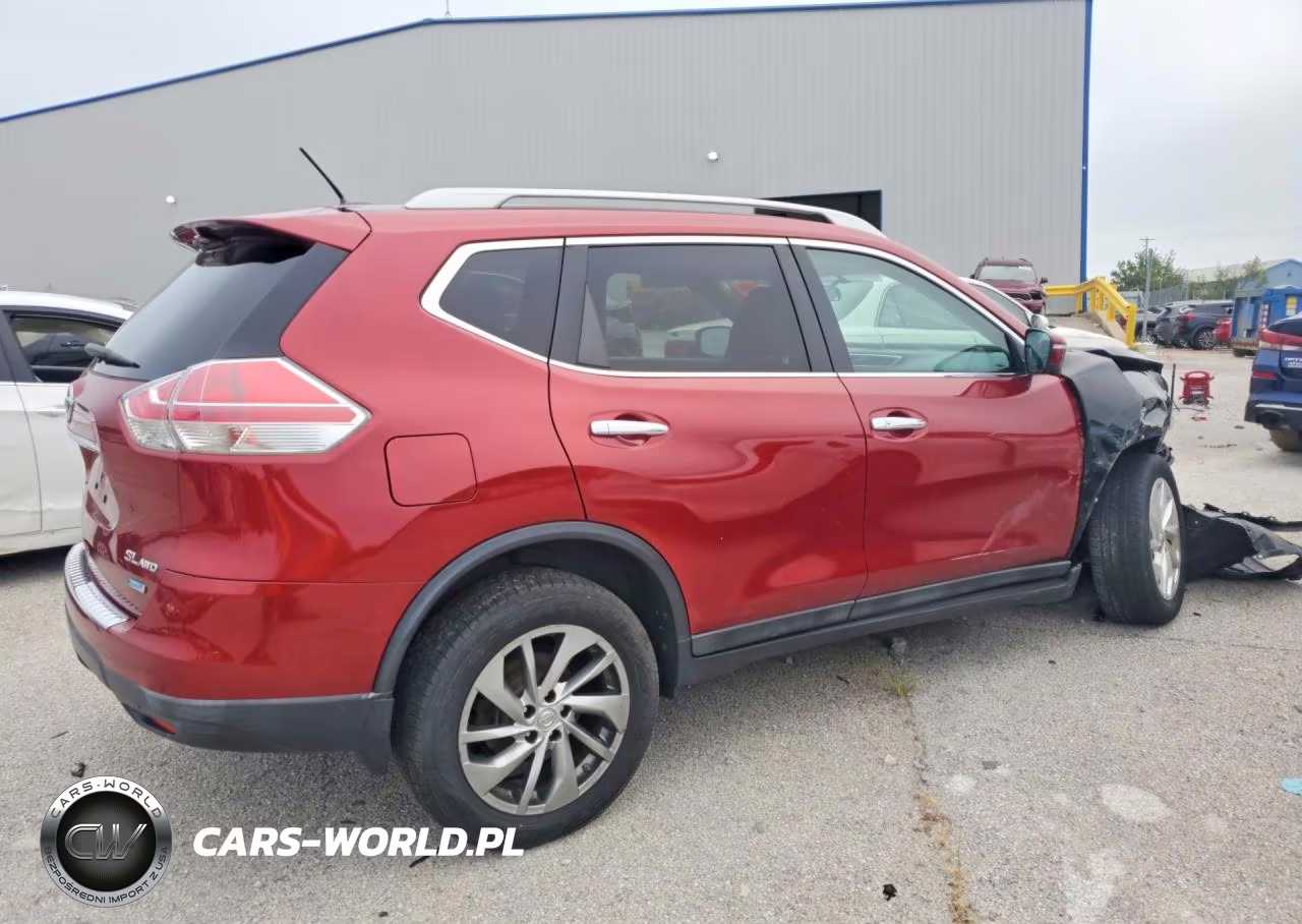 2014 Nissan Rogue Sl VIN:5N1AT2MV6EC768161 - 3