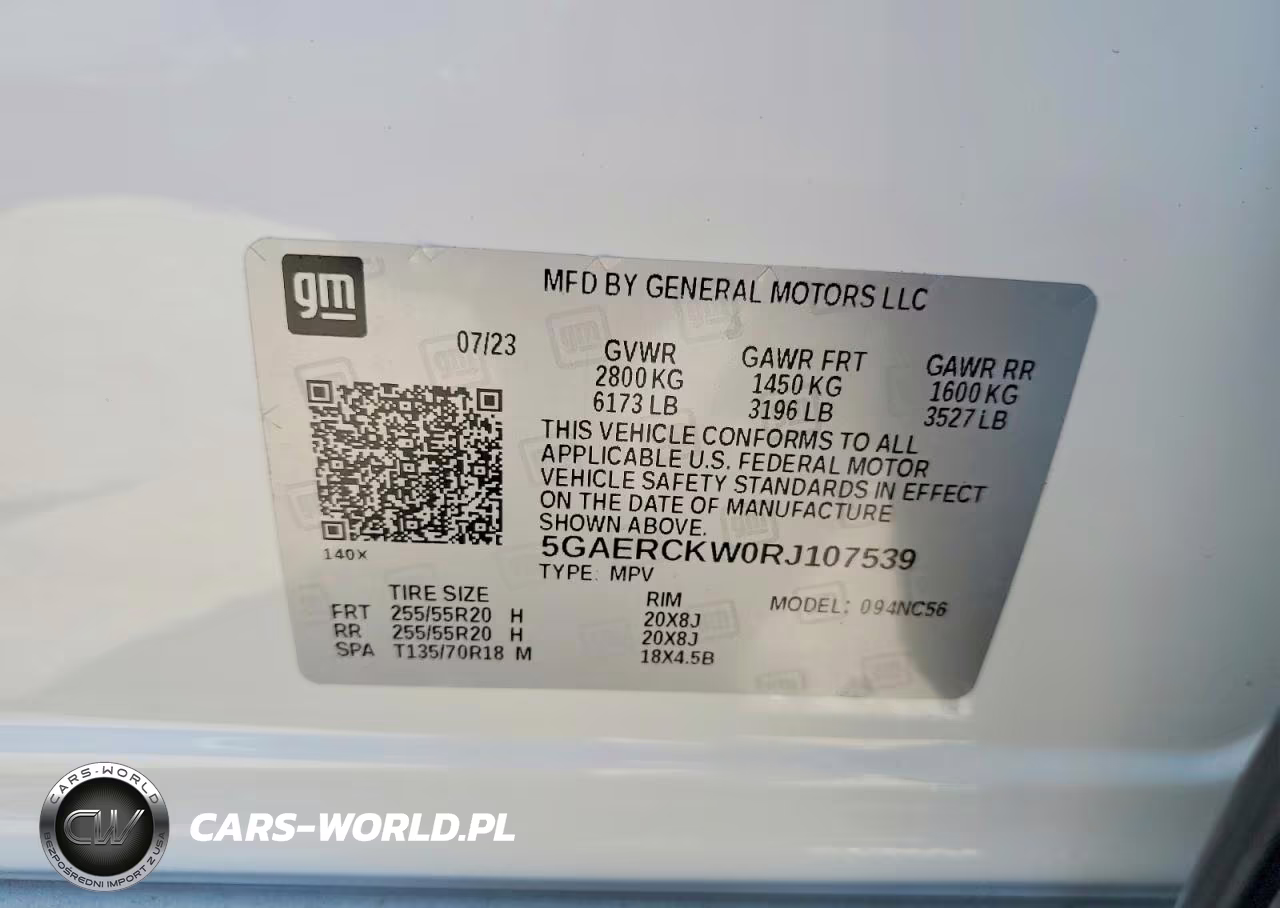 2024 Buick Enclave Premium VIN:5GAERCKW0RJ107539 - 13