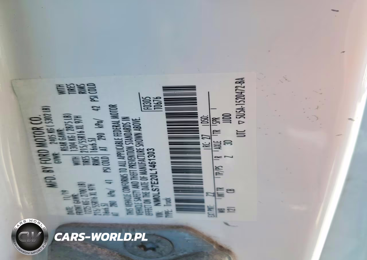 2020 Ford Transit Connect Xl Delivery Van VIN:NM0LS7E20L1461303 - 14