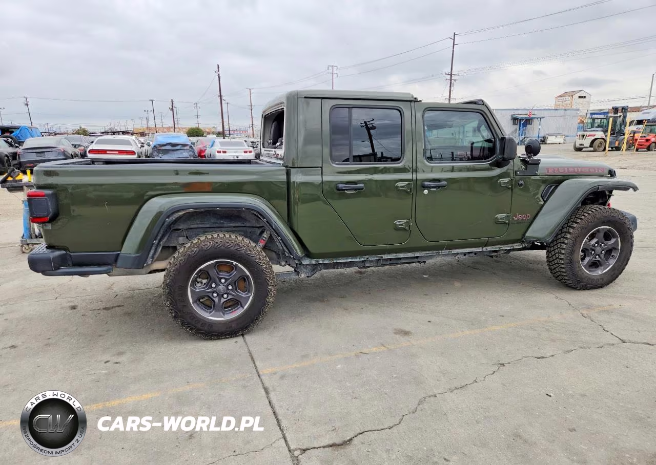 2022 Jeep Gladiator Rubicon 4X4 VIN:1C6JJTBM9NL108035 - 3