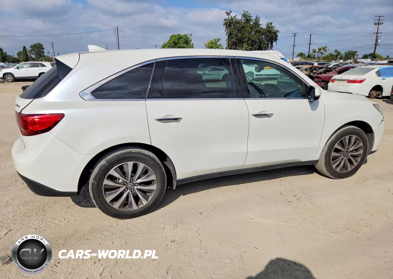 2015 Acura Mdx Technology VIN:5FRYD3H41FB003322 - 3