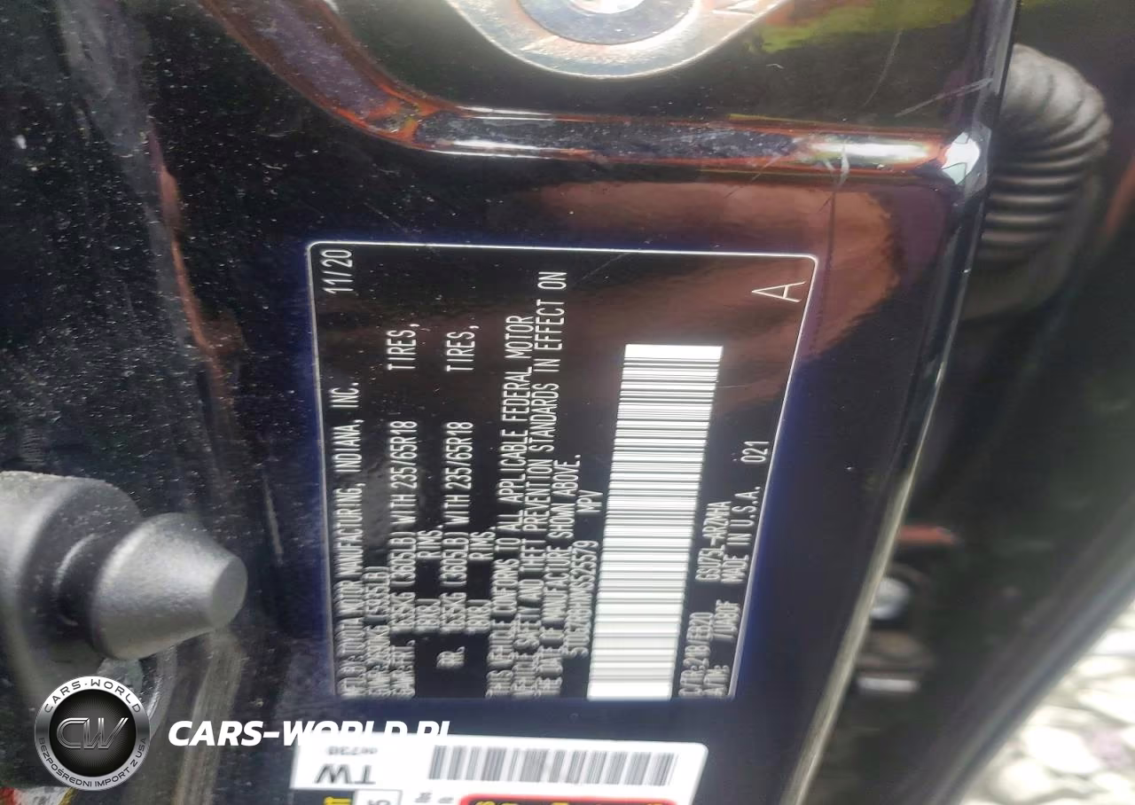 2021 Toyota Highlander Xle VIN:5TDGZRBHXMS525579 - 14