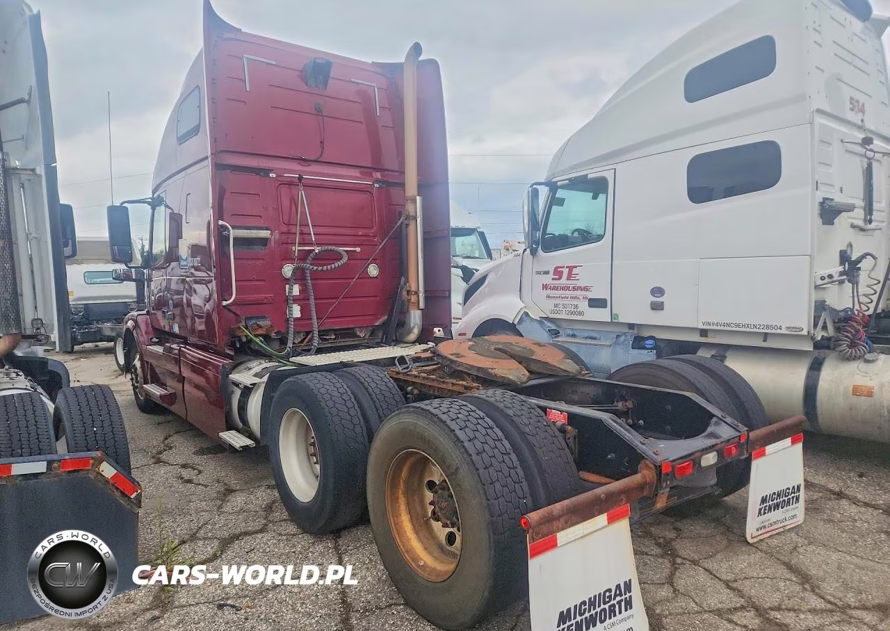 2012 Volvo Vn Vnl VIN:4V4NC9TH5CN554116 - 2
