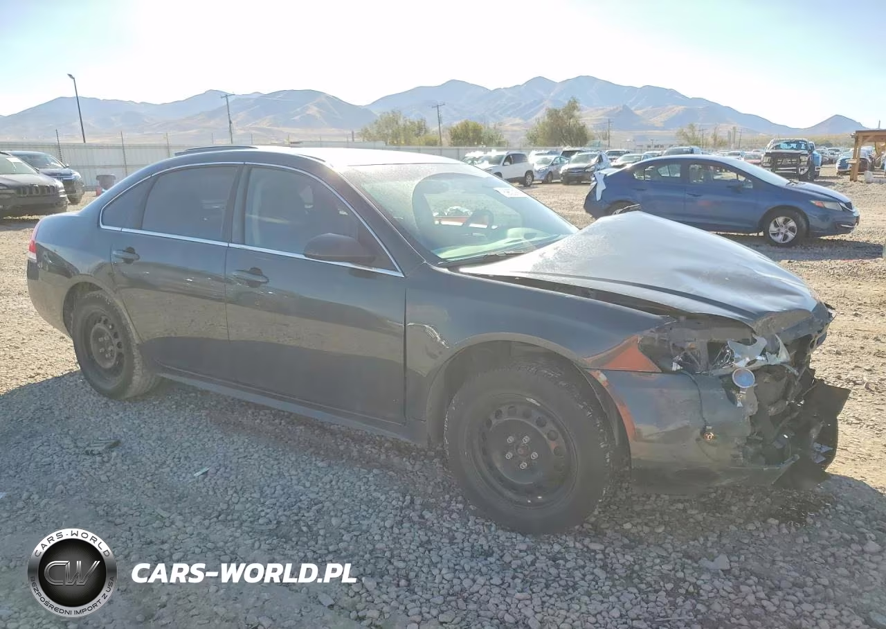 2014 Chevrolet Impala Limited Police VIN:2G1WD5E38E1163353 - 4