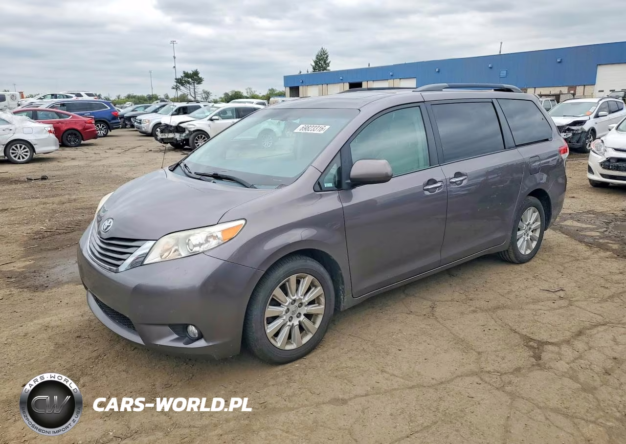 2014 Toyota Sienna Xle 7-Passenger VIN:5TDDK3DC5ES090672 - 1