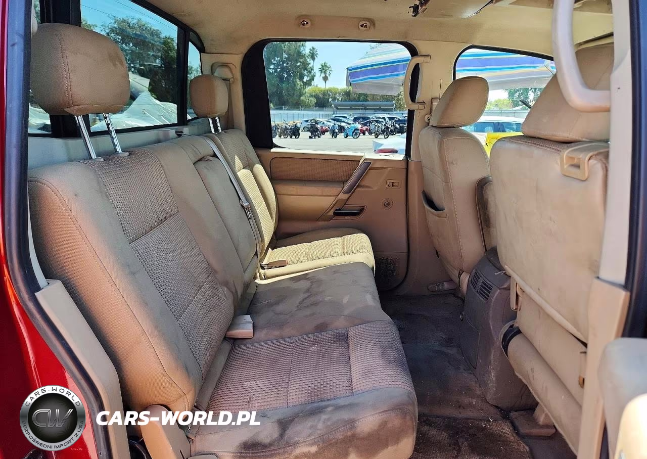 2008 Nissan Titan Xe VIN:1N6AA07D78N300141 - 10