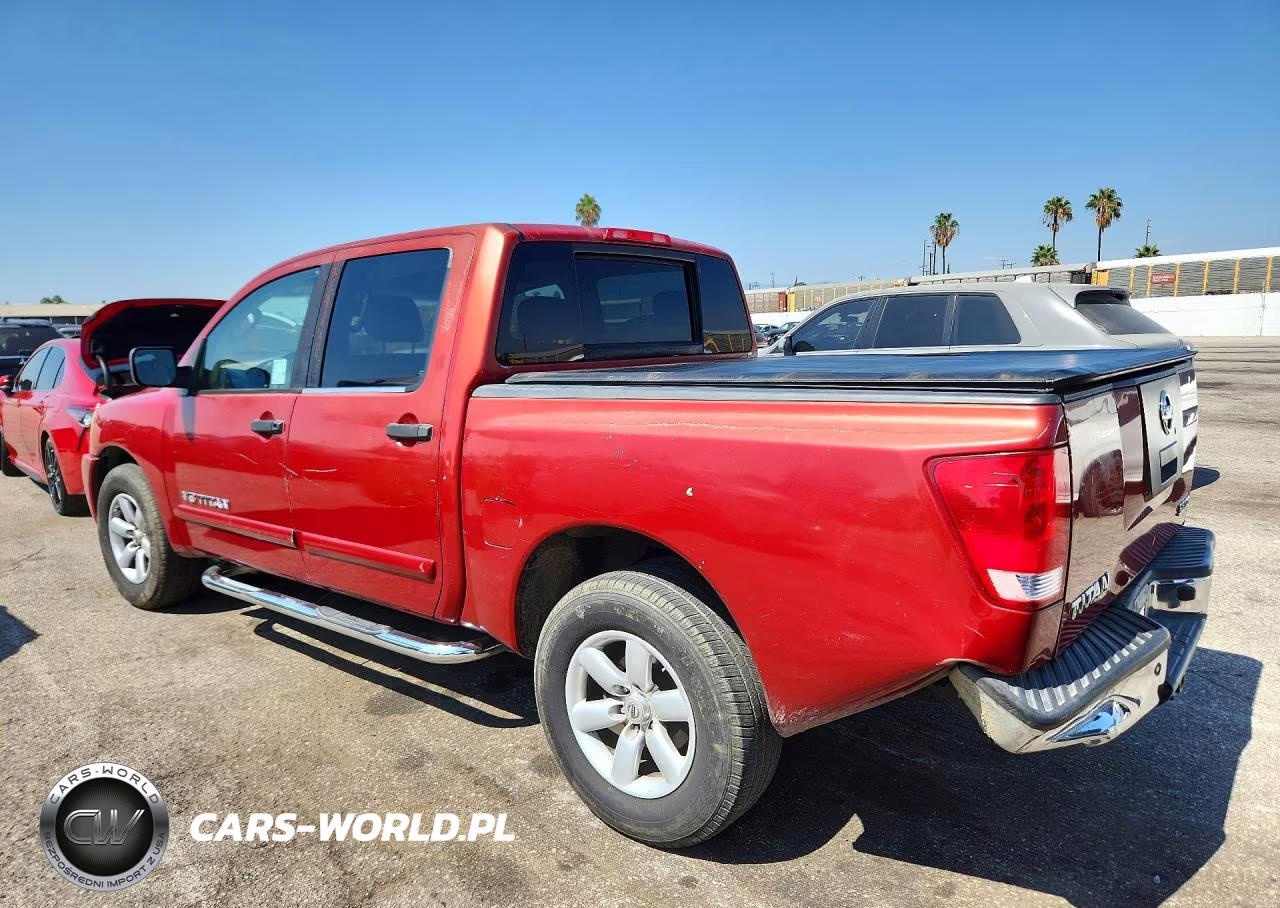 2008 Nissan Titan Xe VIN:1N6AA07D78N300141 - 2