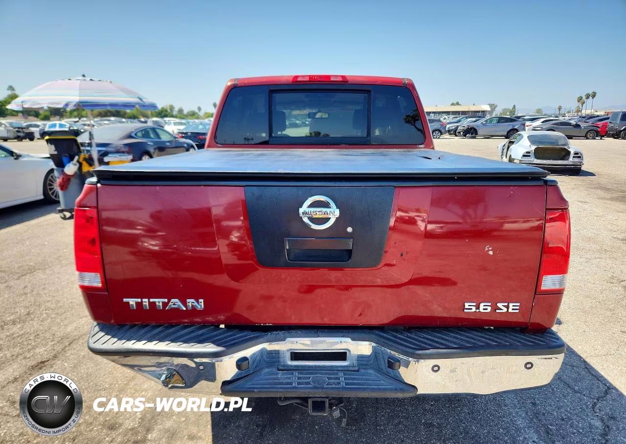 2008 Nissan Titan Xe VIN:1N6AA07D78N300141 - 6