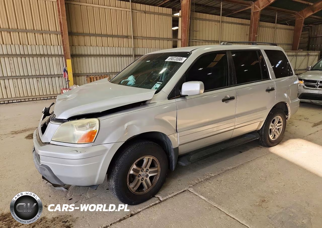 2004 Honda Pilot Exl VIN:2HKYF18574H505789 - 1