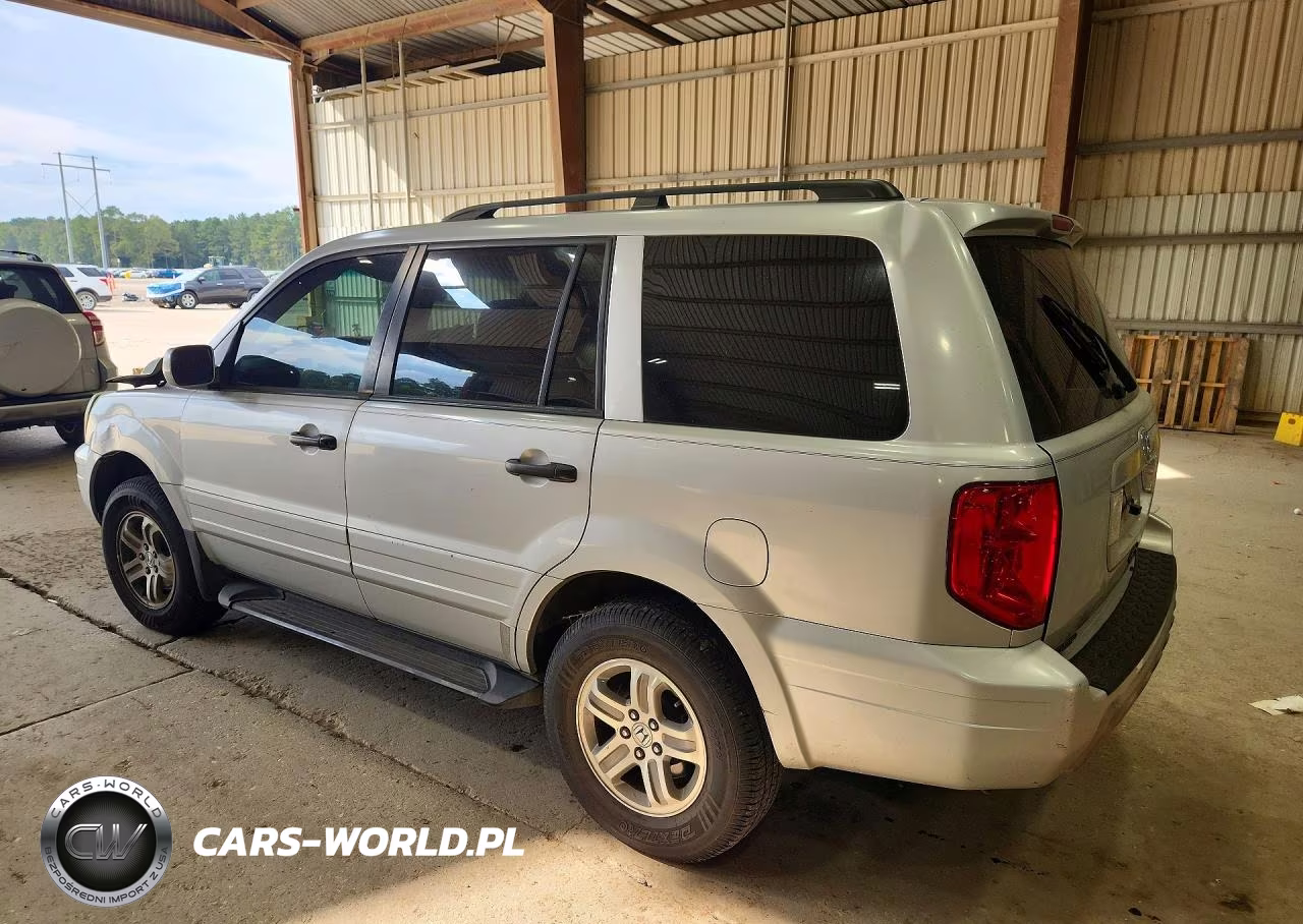 2004 Honda Pilot Exl VIN:2HKYF18574H505789 - 2