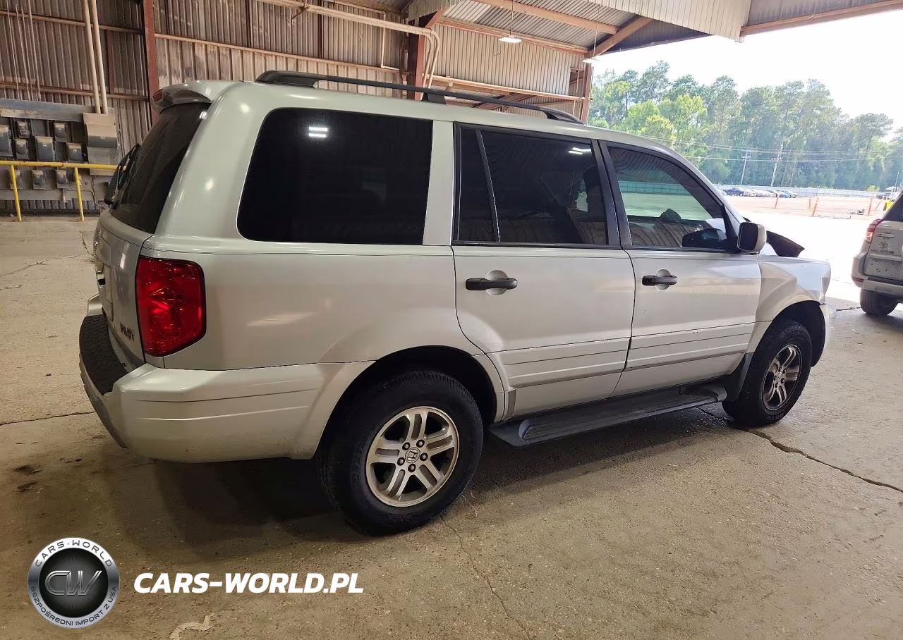 2004 Honda Pilot Exl VIN:2HKYF18574H505789 - 3