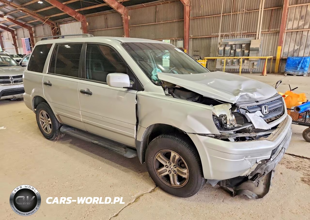 2004 Honda Pilot Exl VIN:2HKYF18574H505789 - 4