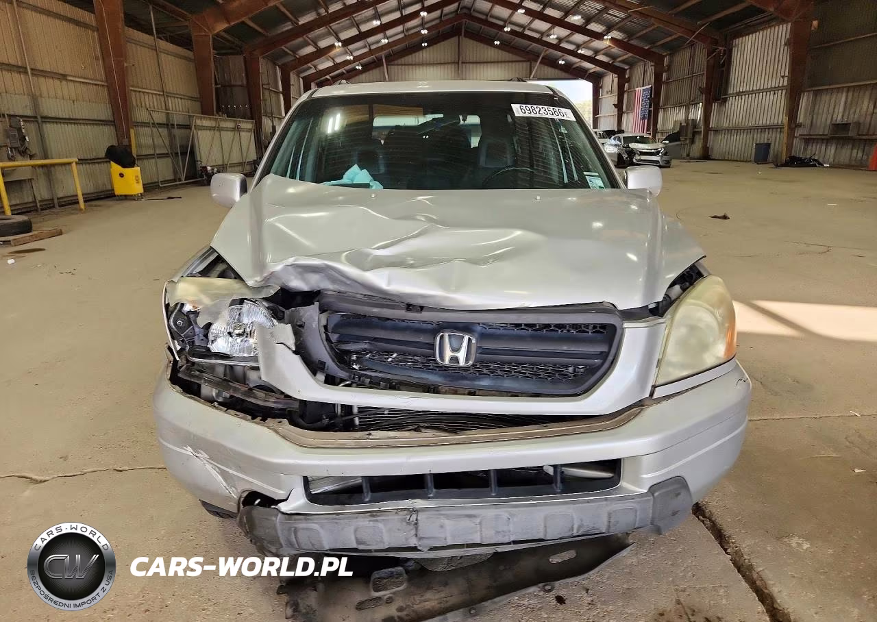 2004 Honda Pilot Exl VIN:2HKYF18574H505789 - 5