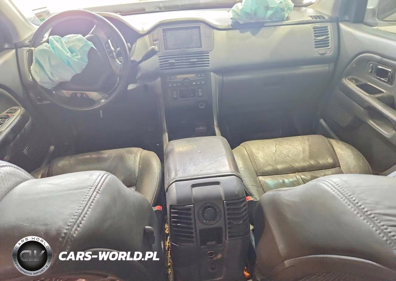 2004 Honda Pilot Exl VIN:2HKYF18574H505789 - 8