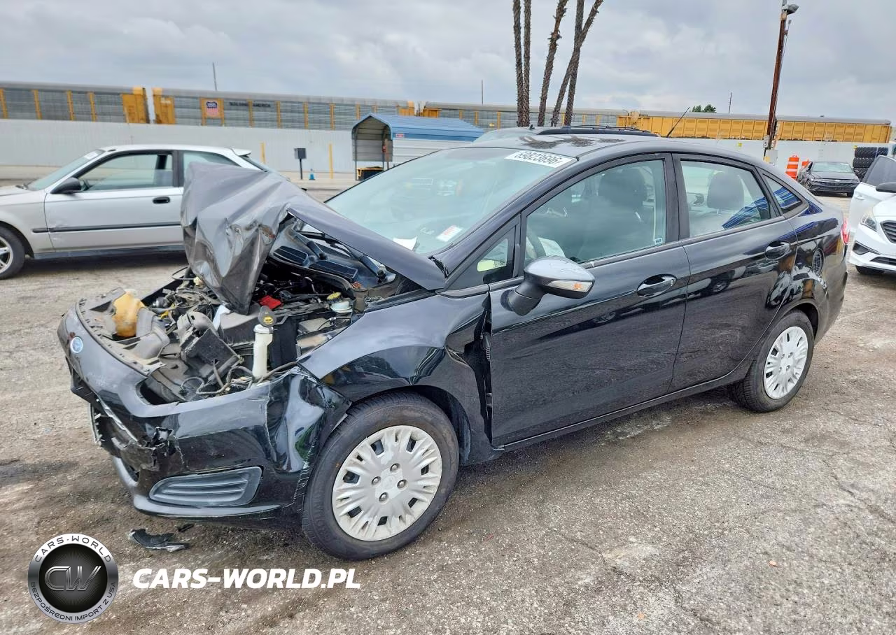 2017 Ford Fiesta S VIN:3FADP4AJ1HM137829 - 1
