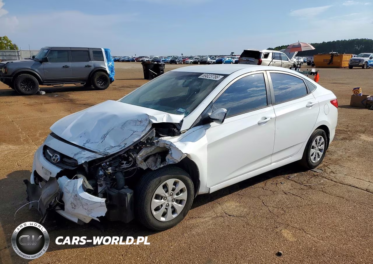 2016 Hyundai Accent Se VIN:KMHCT4AE2GU074380 - 1