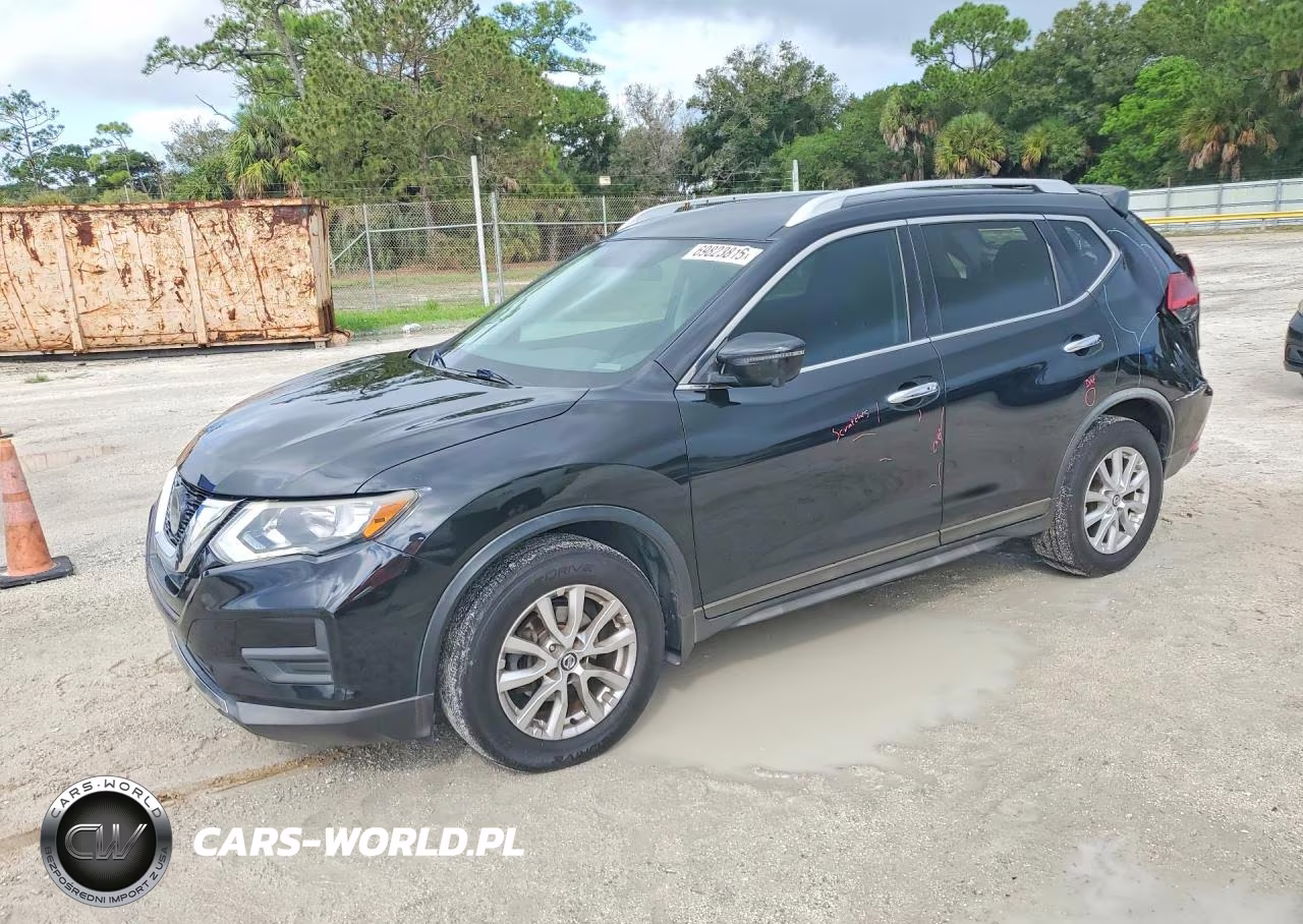 2018 Nissan Rogue Sv VIN:KNMAT2MT5JP559189 - 1