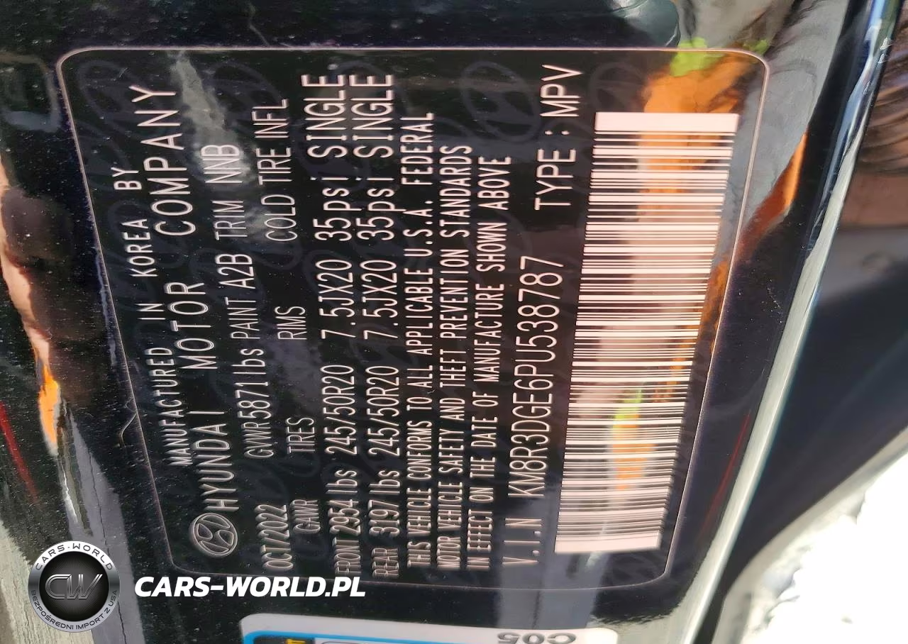 2023 Hyundai Palisade Xrt VIN:KM8R3DGE6PU538787 - 14