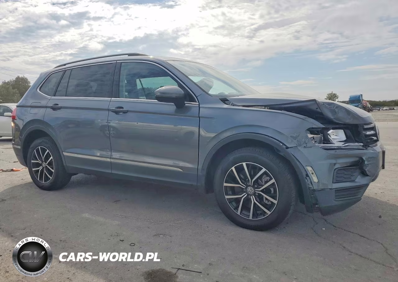 2021 Volkswagen Tiguan Se VIN:3VV3B7AX0MM081100 - 4