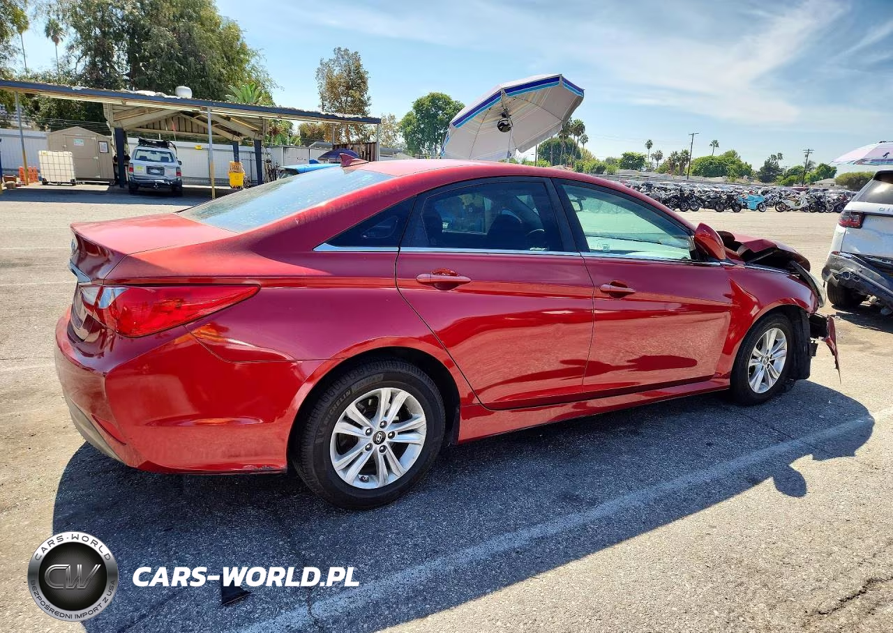 2014 Hyundai Sonata Gls VIN:5NPEB4AC6EH944024 - 3