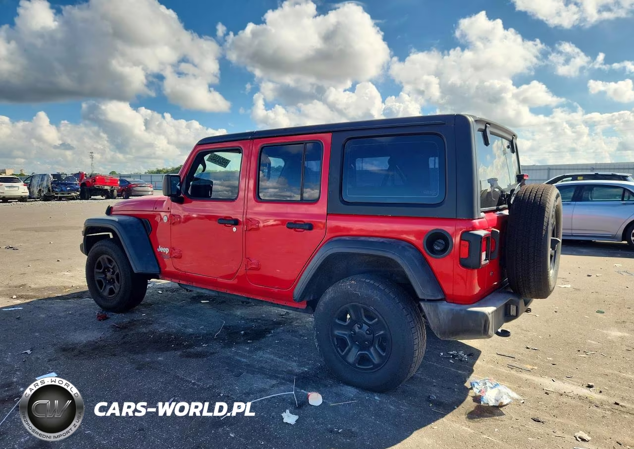 2018 Jeep Wrangler Unlimited Sport VIN:1C4HJXDG7JW179412 - 2