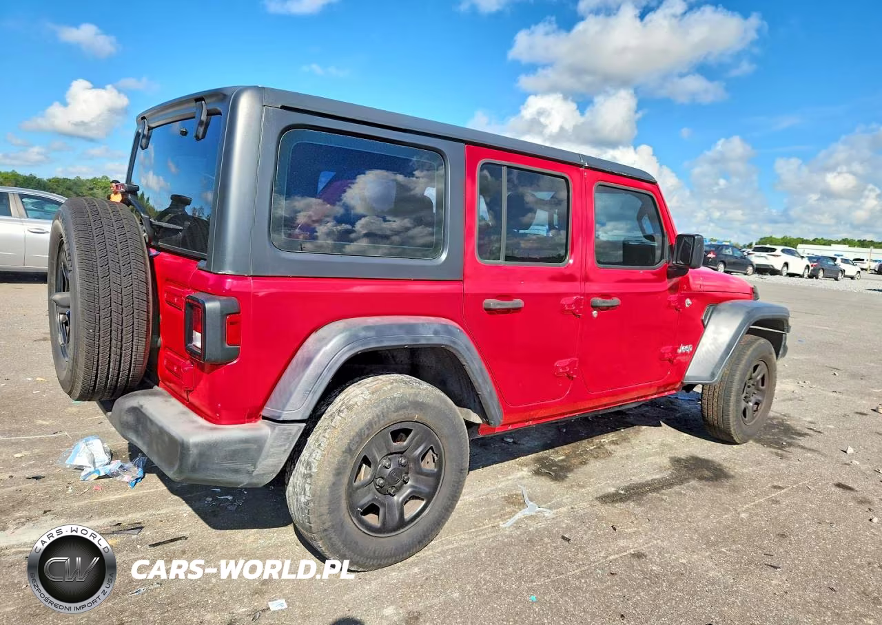 2018 Jeep Wrangler Unlimited Sport VIN:1C4HJXDG7JW179412 - 3