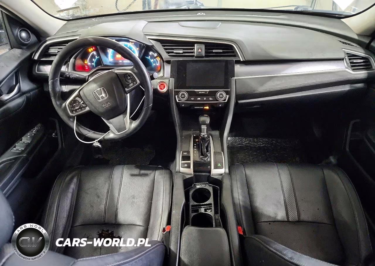 2017 Honda Civic Touring VIN:19XFC1F93HE201066 - 8