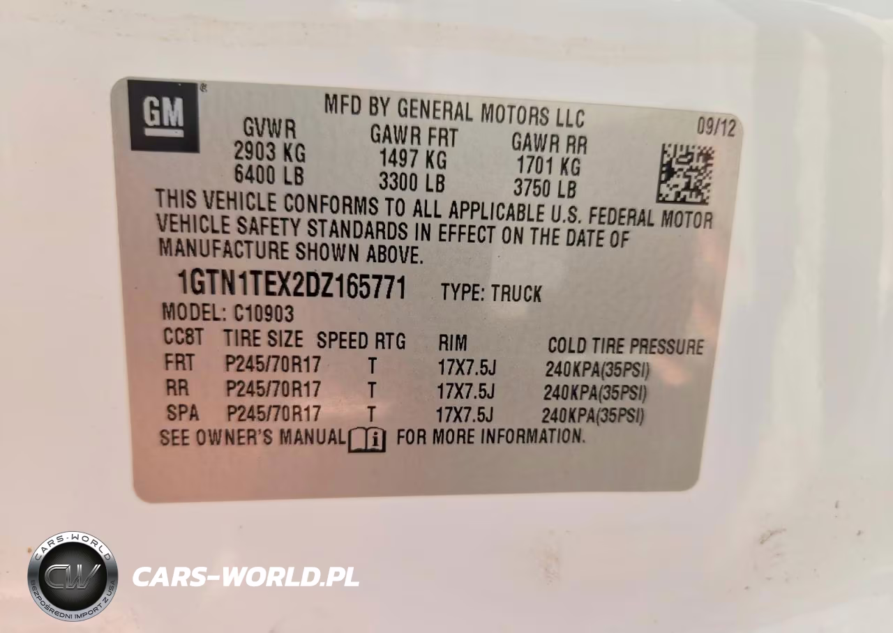 2013 GMC Sierra C1500 VIN:1GTN1TEX2DZ165771 - 12
