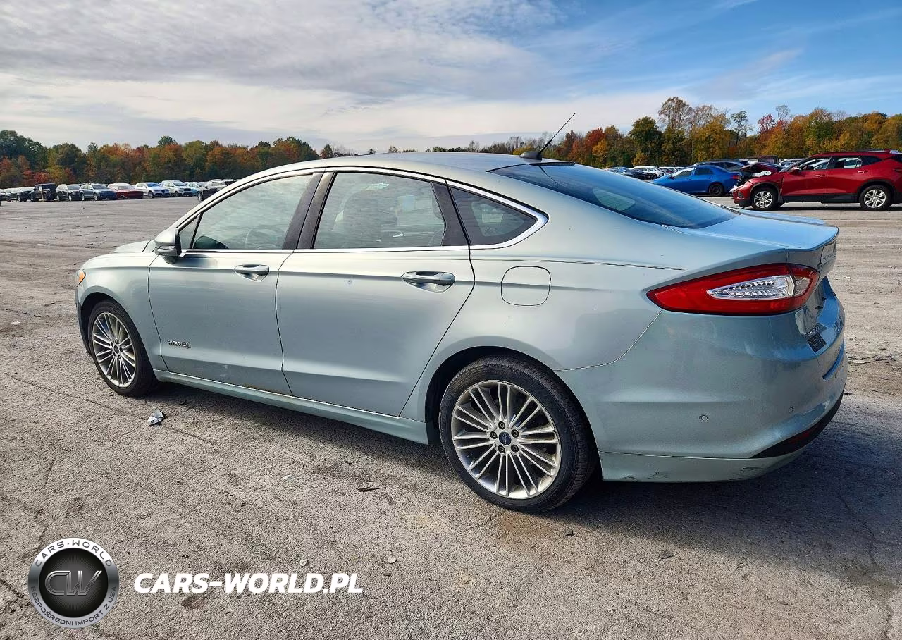 2014 Ford Fusion Se Hybrid VIN:3FA6P0LU6ER168436 - 2